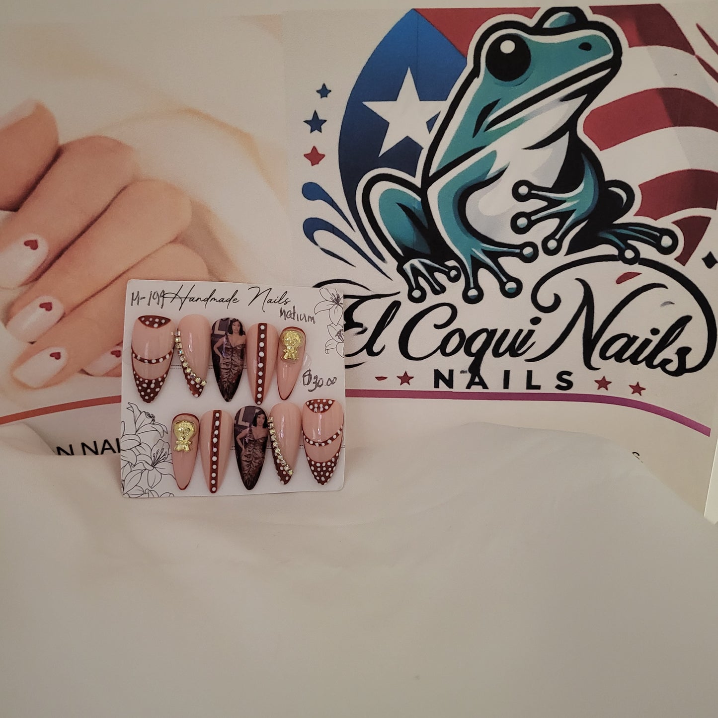 M-199 Cardi B Nails