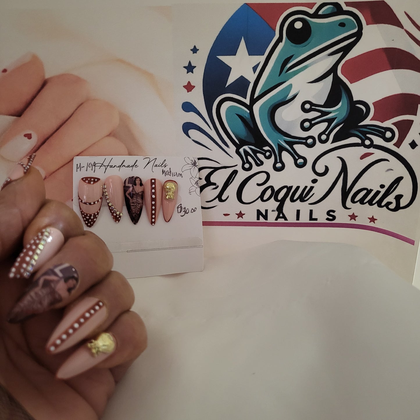 M-199 Cardi B Nails
