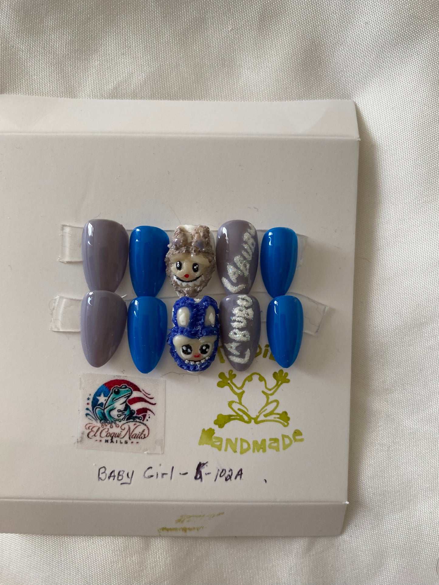 K-102ALabubu Kids Nails