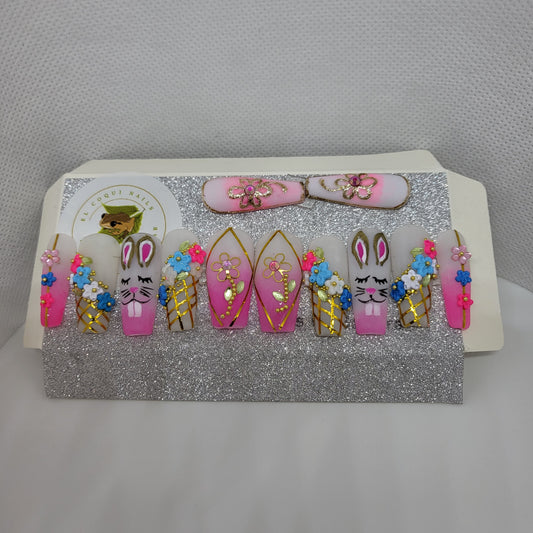 (M-46 )Bunny-flowers